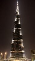 Burj Khalika @ night