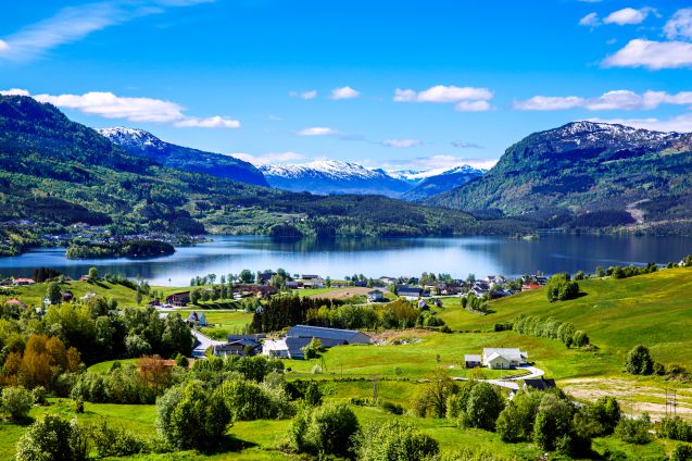 Kauniit ovat maisemat pohjois-Norjassakin.