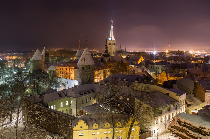 Patkulin näköalatasanteelta on paras näkymä Tallinnaan. Kuva: © Mike Clegg - Dreamstime.com