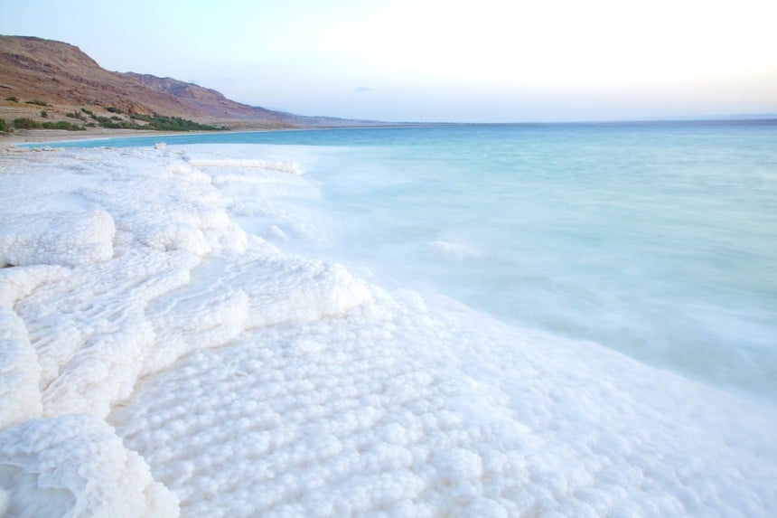Kuolleenmeren suolaa. Kuva: Zaid Saadallah | Dreamstime.com