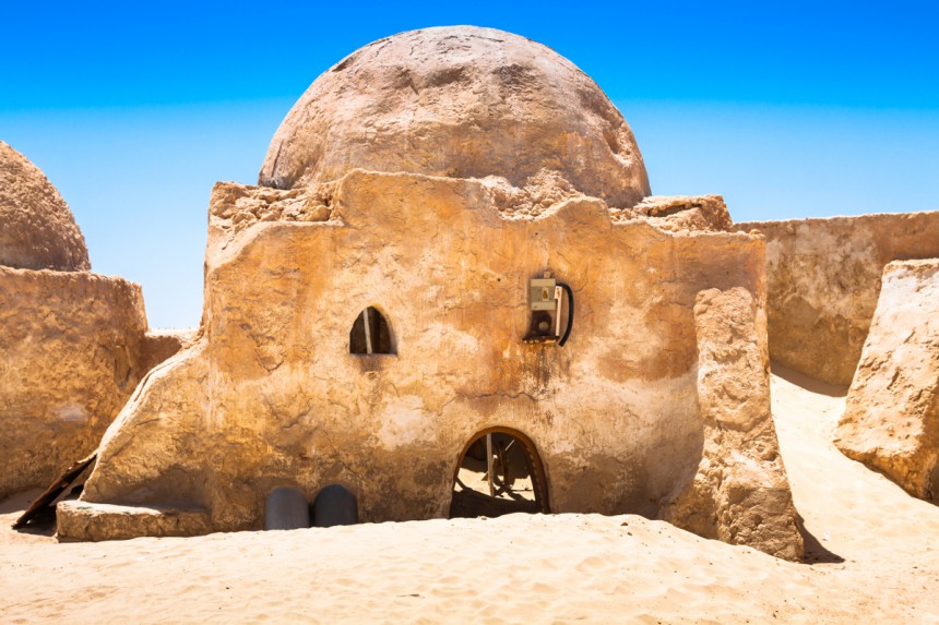 Tunisian Tozeurista löytyy edelleen Star Wars -faneille ihmeteltävää.