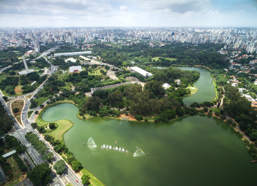 Parque Ibirapuera, São Paulo, Brasilia. Kuva: © Filipe Frazao | Dreamstime.com