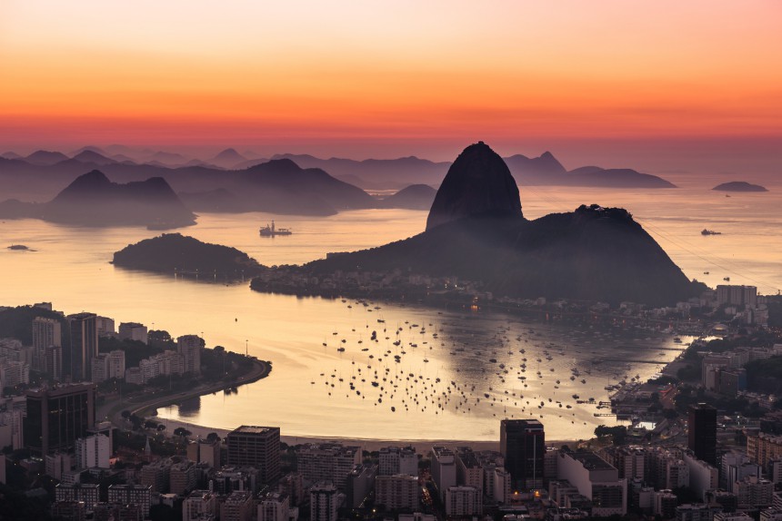 Rio de Janeiron lahti tunnetaan myös nimellä Guanabaran lahti.