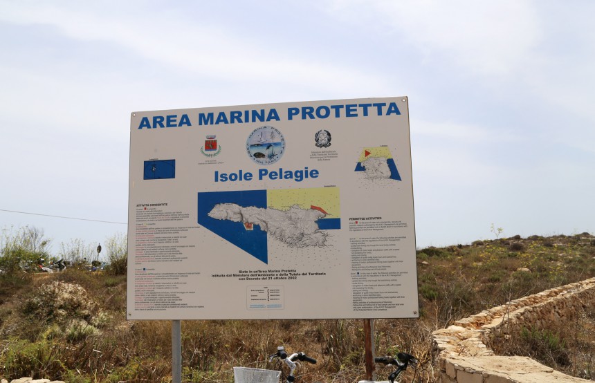 Lampedusan Rabbit Beach on suojelualuetta