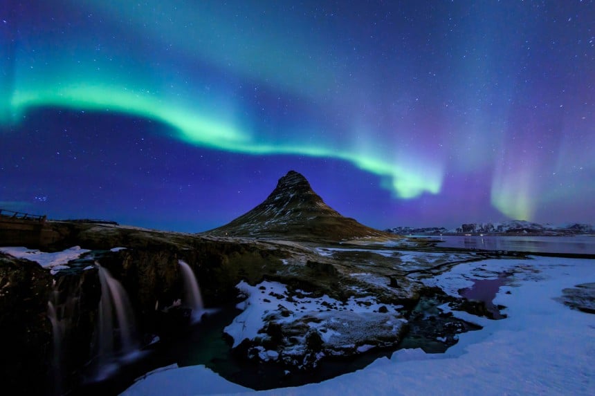 Paras aika nähdä revontulia Islannissa on lokakuusta maaliskuuhun. Kuva: Pigprox | Dreamstime.com