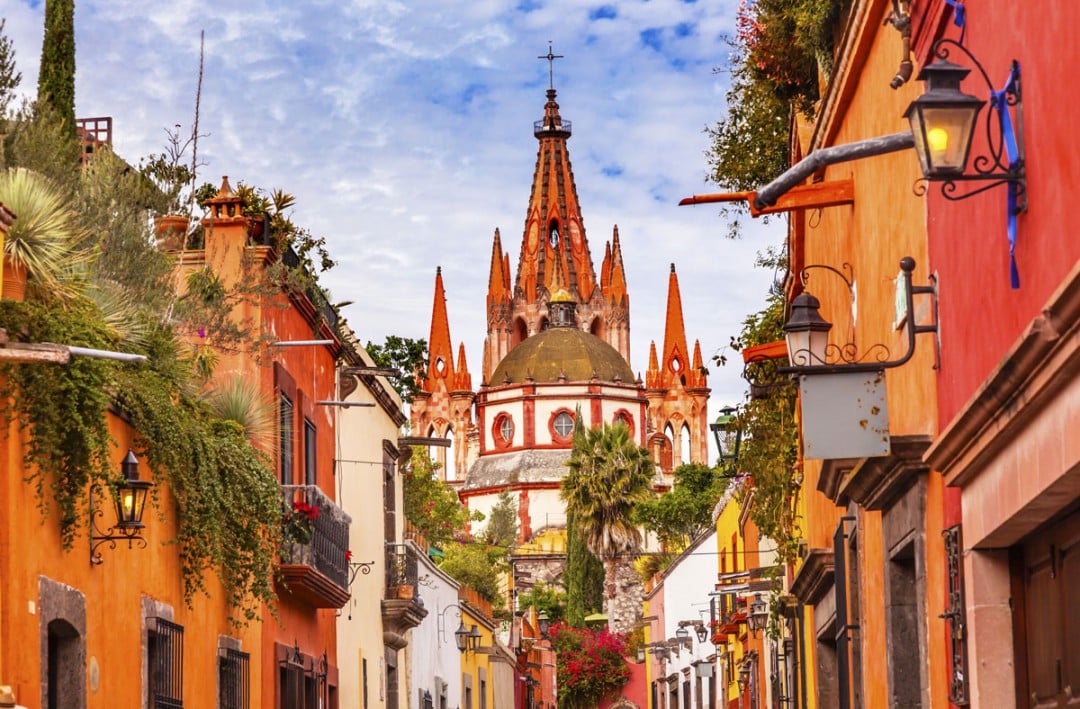 Maailman parhaaksi kaupungiksi valittiin toisen kerran peräkkäin meksikolainen San Miguel de Allende. Kuva: William Perry | Dreamstime.com