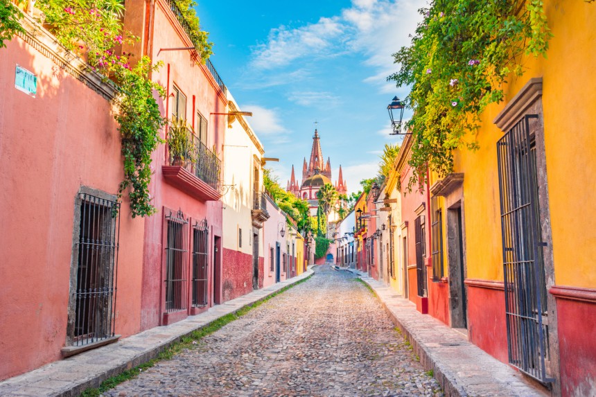 Keskisessä Meksikossa sijaitseva San Miguel de Allende on maailman paras matkailukaupunki toisen kerran peräkkäin. Kuva: JoseLuis | Adobe Stock