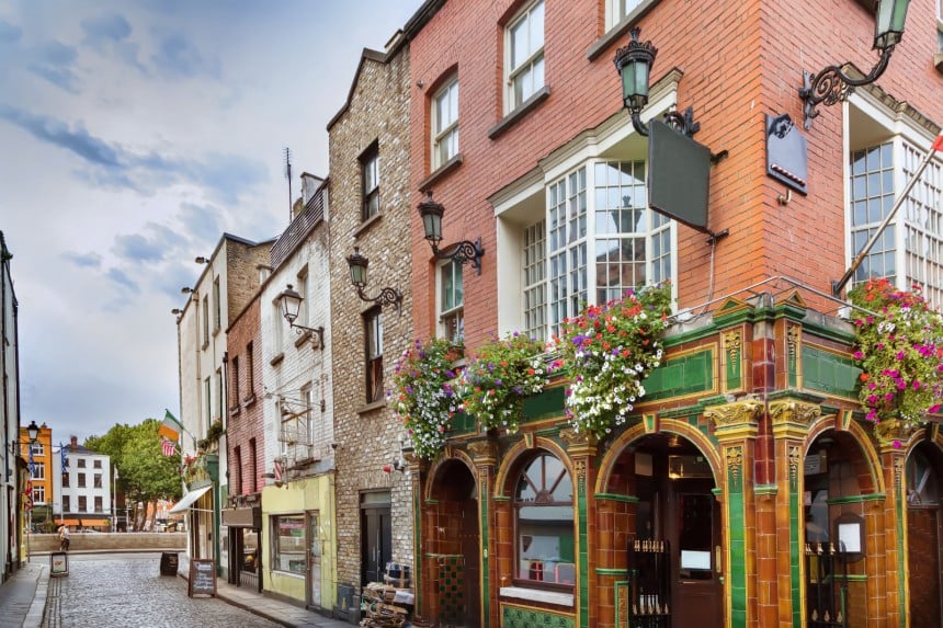 Temple Bar Street, Dublin Kuva: borisb17 | Adobe Stock
