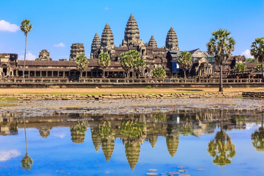 Angkor Watin temppeli Kambodzassa on maailman suurin. Kuva: © Sorin Colac | Dreamstime.com