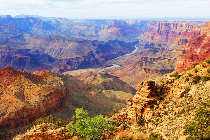 Grand Canyon kannattaa ehdottomasti lisätä Pakko nähdä -listalle. Kuva: Dreamstime