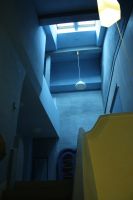 Goetheanum, käytävän väritystä