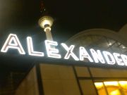 alexanderplatz by night
