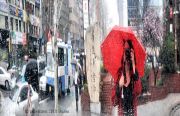 Sateinen päivä Busanissa