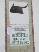 Härkätaisteluarenan sis.käynti ja museo Sevillassa