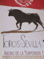 Härkätaisteluarenan sis.käynti ja museo Sevillassa