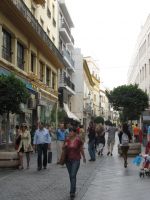 Sevillan kävely ja ostoskatua