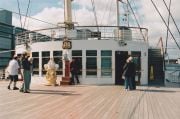 Royal Yacht Britannia taustalla Kristiina Regina