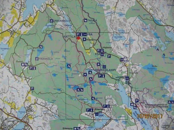 kartta nuuksio Espoon matkakuvat   Nuuksion Kattila kartta | Napsu kartta nuuksio