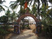 Mandrem Beach´in portti, Pohjois-Goa