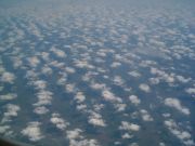 pilviä lentokoneesta