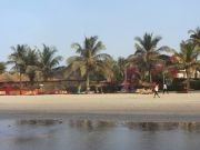 Hotellimme Kombo Beachin rantaa