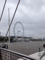 Thames Joki ja London Eye