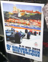 Yhdeksännet Grand prix historique kisat Monacossa