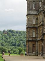 Highclere castle/ Downton Abbey
