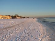 Pärnun rantaa talvella