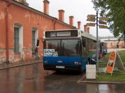 Vessa-bussi Pietari-Paavalin linnoituksella.
