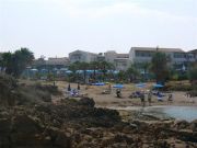 Althea beach hotelli uimarannasta päin katsottuna