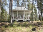 Paviljonki Punkaharjun Valtionhotellin alueella