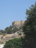 Lindos Akropolis, jonne päätimme kiivetä