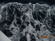 aaltojen pärskettä Adrianmerellä