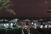 Sharjah Beach hotel @ night