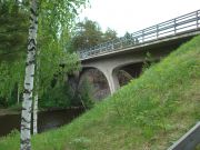Otamus,silta rakennettu v.1968,jolloin Suomen kaunein betonisilta,