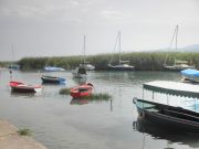 Ohrid-järven kulkuvälineitä.