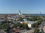 Näkymät Tallinnaan Virun 23 kerroksesta