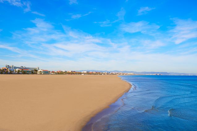 La Malvarrosa Beach