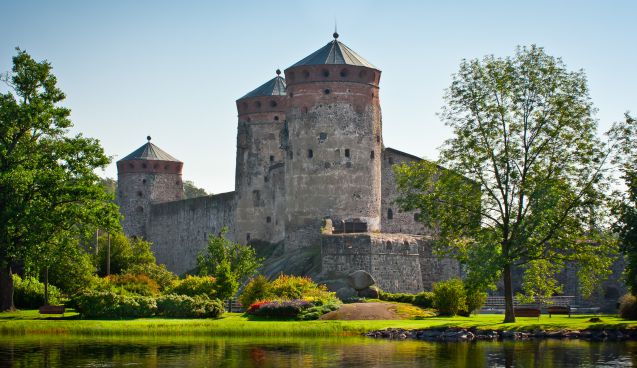 Savonlinnan tunnetuin maamerkki on Olavinlinna.