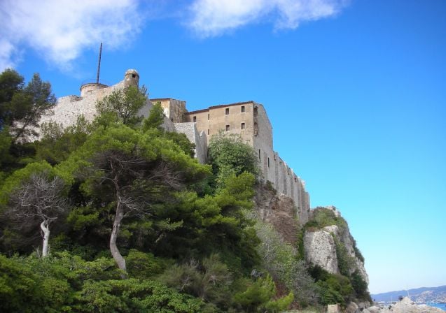 Ile Sainte-Margueriten linnoitus.