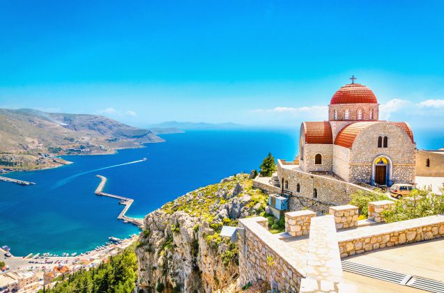 Näkymät Agios Savvakselta ovat häkellyttävän kauniit.