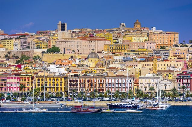 Cagliari on Sardinian saaren pääkaupunki.