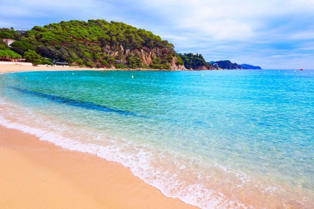 Playa de Santa Cristina, Lloret de Mar