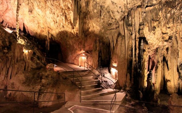 Cuevas del Artan tippukiviluolan ohjattu kierros kestää noin 35-40 minuuttia.