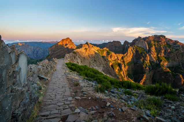 Pico de Aireiro on Madeiran kolmennksi korkein huippu.