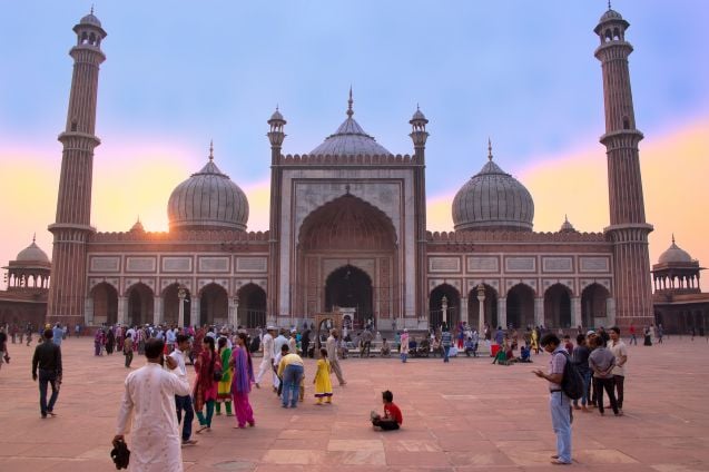 Jama Masjid on Intian suurin moskeija.
