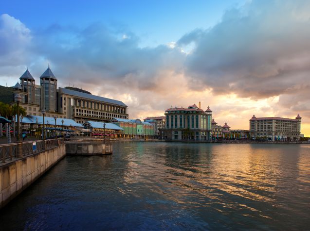 Port Louis on Mauritiuksen pääkaupunki.