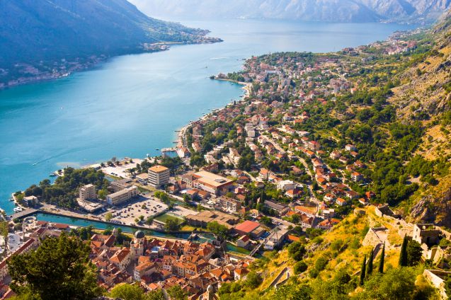 Montenegron Kotor on yksi UNESCON:n maailmanperintökohteista.