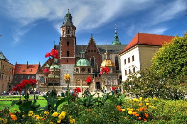 Wawelin kuninkaanlinna on sekoitus renesanssia ja goottilaista tyyliä. Kuva: © Michal Nowak | Dreamstime.com